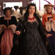 (L-R): Yvette Nicole Brown as Rosaleen, Maya Rudolph as Malvina Monroe, Jayma Mays as Ruby in Disney’s live-action DISENCHANTED.